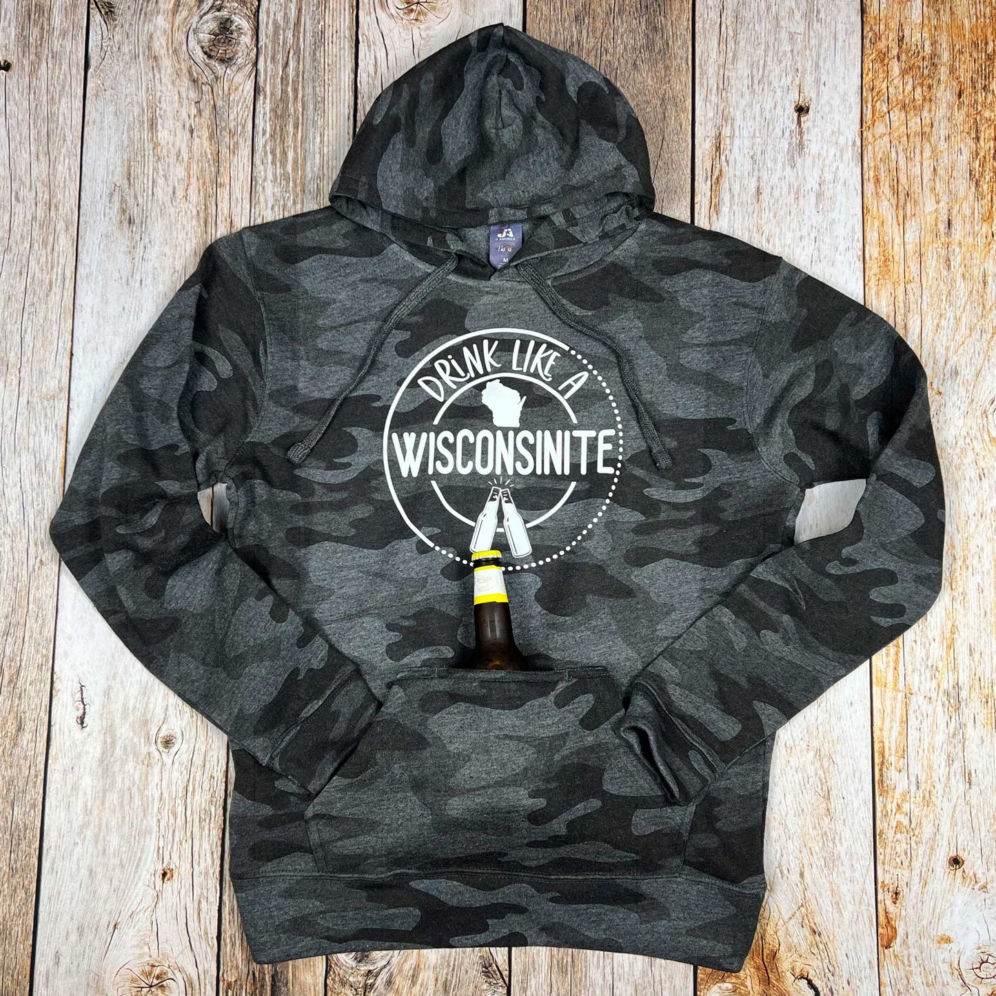 Drink Like a Wisconsinite Tailgate Unisex Sweatshirt