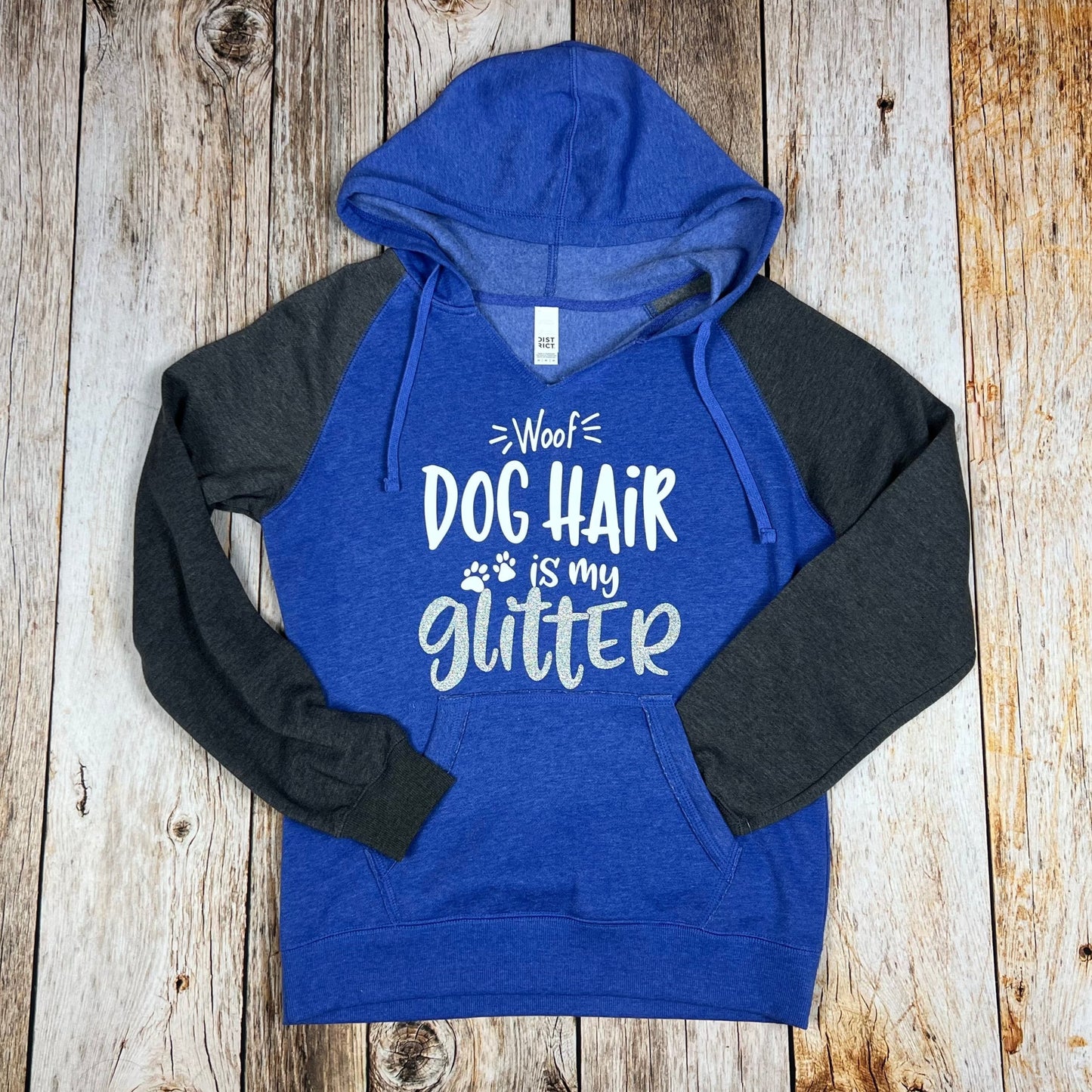 Dog Hair is my Glitter Women’s Fleece Hoodie